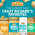 Crazy Richard's 100% All-Natural Creamy Vegan Peanut Butter with No Added Sugar and Non-GMO, 26 Ounce