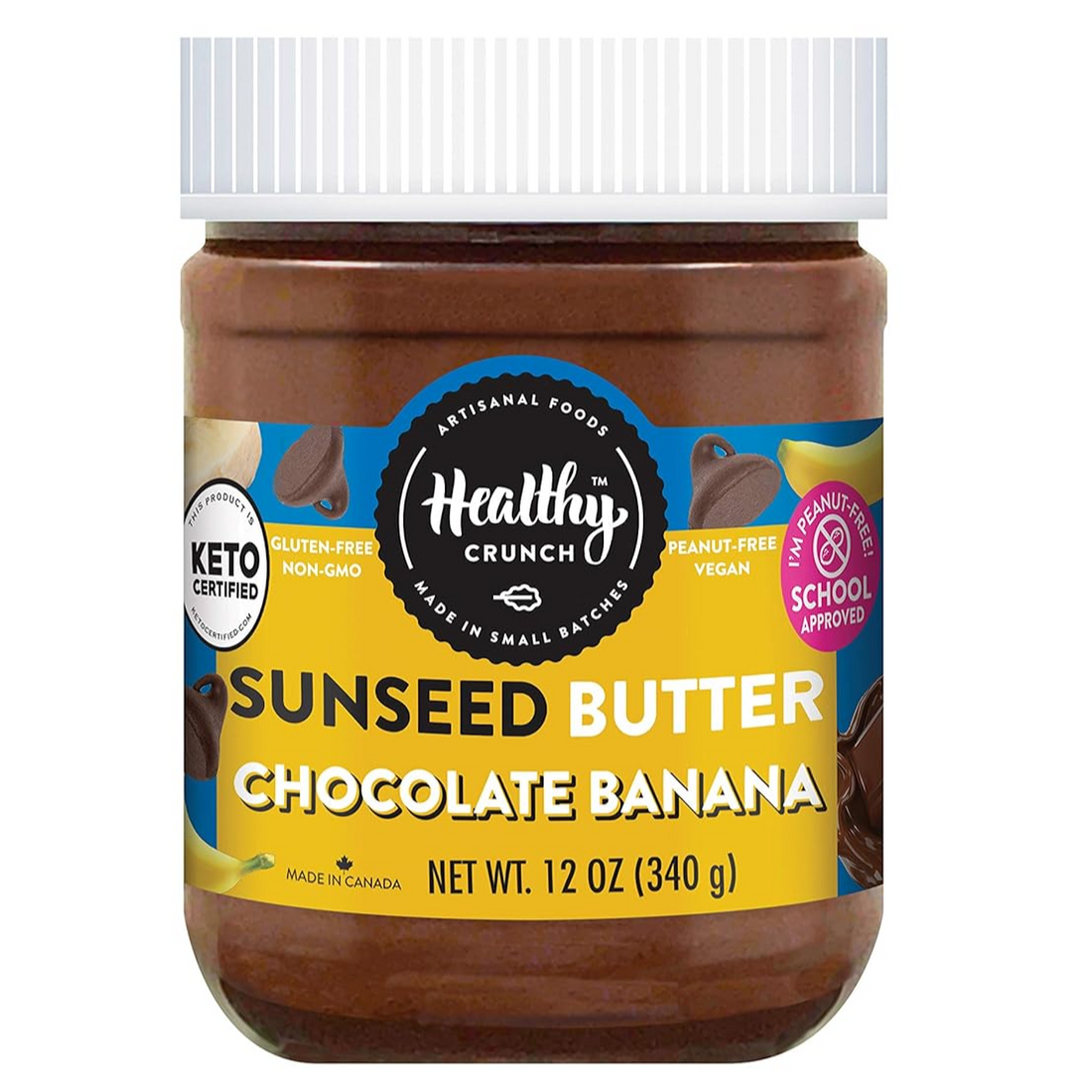 Healthy Crunch Seed Butters Chocolate Banana
