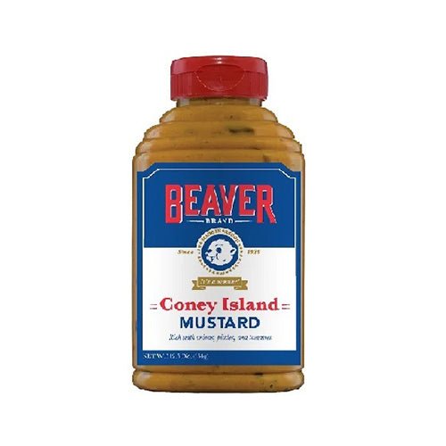 Beaver Mustard Squeeze Bottle - Strabella