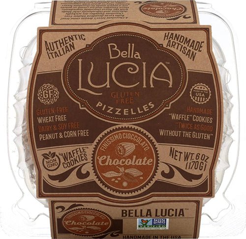 Bella Lucia Gluten Free Pizzelles, 6 Ounce - Strabella