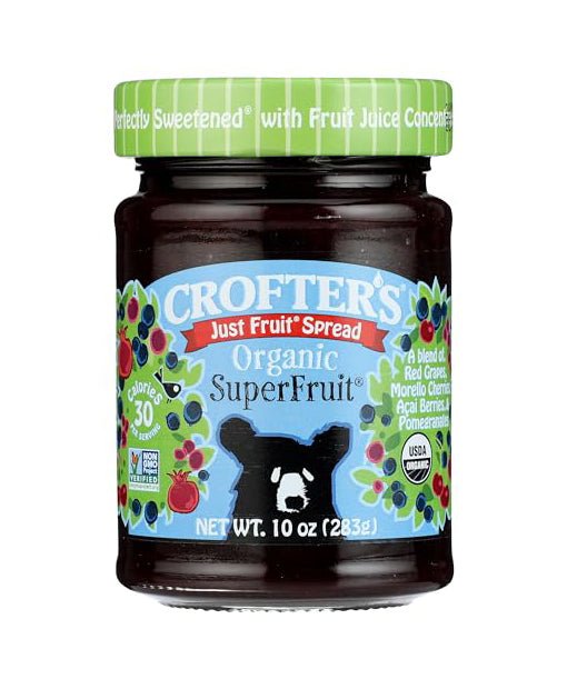 Crofters Organic Superfruit Spread, 10 oz - Strabella