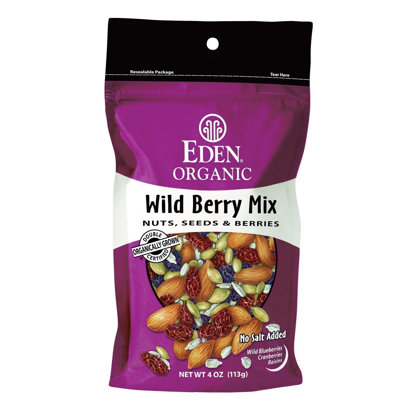 Eden Organic Wild Berry Mix, 4 - Ounce Package (Pack of 5) - Strabella