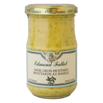 Edmond Fallot Dijon Mustard with Basil - Strabella