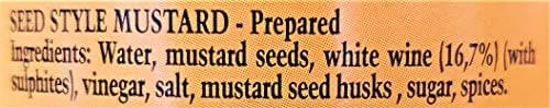 Edmond Fallot Seed Style Mustard (2 Pack, Total of 14.4oz) - Strabella