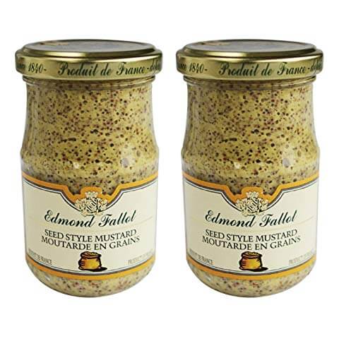 Edmond Fallot Seed Style Mustard (2 Pack, Total of 14.4oz) - Strabella