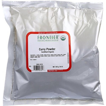 Frontier Herb Curry Powder Seasoning Blend - Organic - Bulk - 1 Lb8 - Strabella