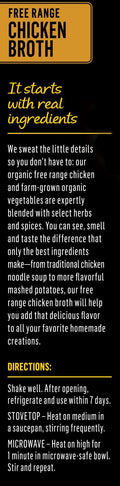 Imagine Organic Low Sodum Free Range Chicken Broth - Strabella