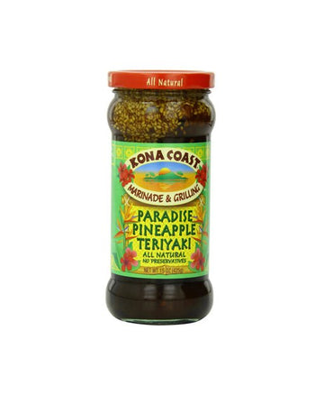 Kona Coast Paradise Pineapple Teriyaki 15oz - Strabella