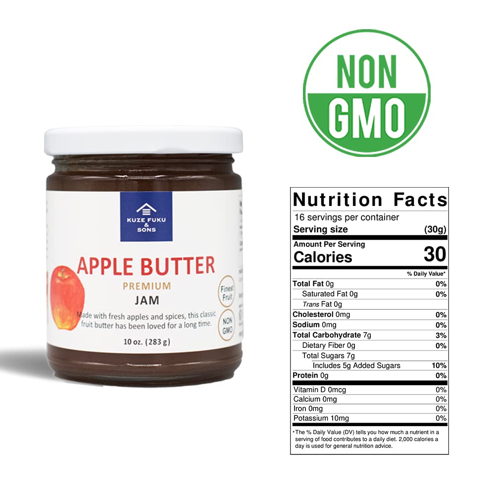 [KUZE FUKU & SONS] Premium Jam, Fruit Spread Made with Natural Non - GMO Fruit, No Artificial Flavors (10 Oz /283.49 g) - Strabella