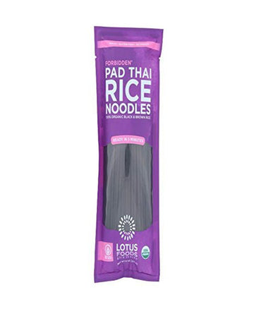 LOTUS FOODS Organic Forbidden Rice Pad Thai Noodles, 8 OZ - Strabella