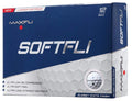Maxfli SoftFli Gloss Golf Balls – White - Strabella