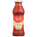 Mutti — 24.5 oz. Tomato Puree with Fresh Basil (Passata con Basilico) from Italy’s #1 Tomato Brand. Sweet and velvety for recipes calling for Pureed Tomatoes - Strabella