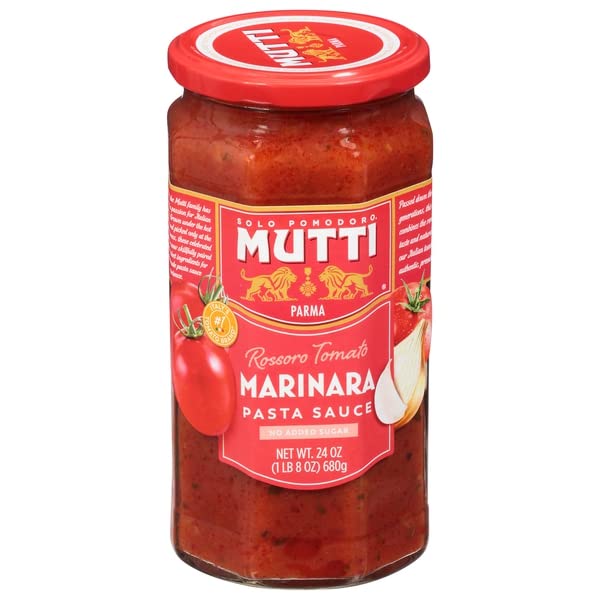 Mutti, Pasta Sauce, Rossoro Tomato, Marinara, 24 Ounce - Strabella