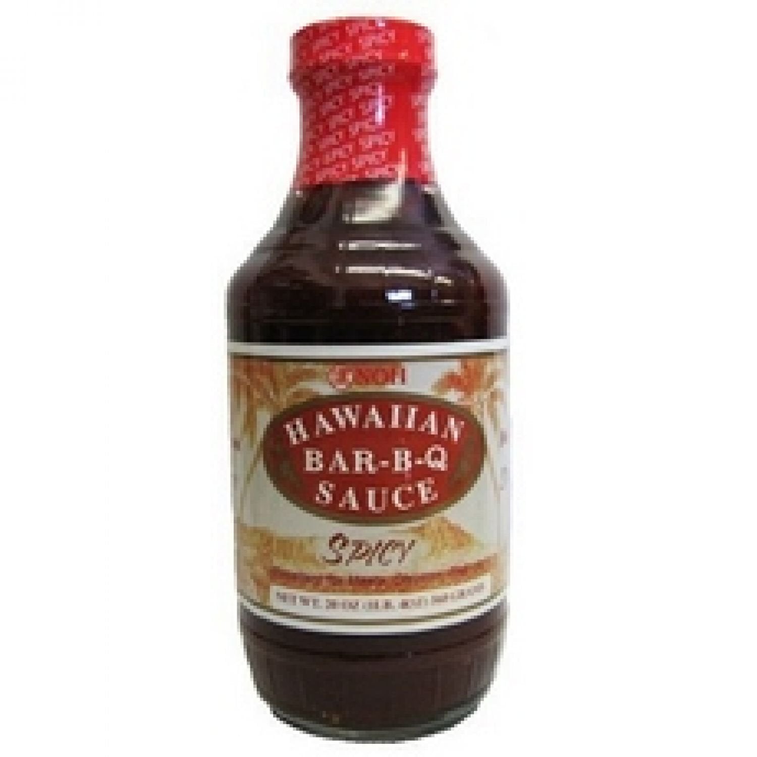 NOH of Hawaii Spicy Bar - B - Q Sauce, 20 Ounce - Strabella