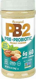 PB2 Pre + Probiotic Peanut Butter Powder - No Sugar Added - 6.5 oz - Pack of 2 - Strabella