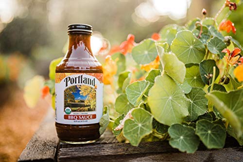 Portland Organic BBQ Sauce by Portlandia Foods – Healthy, Gluten - Free, Vegan, Low Sodium, Non - GMO, USDA Organic, Made in Oregon - Strabella