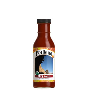 Portland Organic BBQ Sauce by Portlandia Foods – Healthy, Gluten - Free, Vegan, Low Sodium, Non - GMO, USDA Organic, Made in Oregon - Strabella