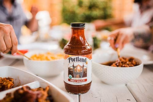 Portland Organic BBQ Sauce by Portlandia Foods – Healthy, Gluten - Free, Vegan, Low Sodium, Non - GMO, USDA Organic, Made in Oregon - Strabella