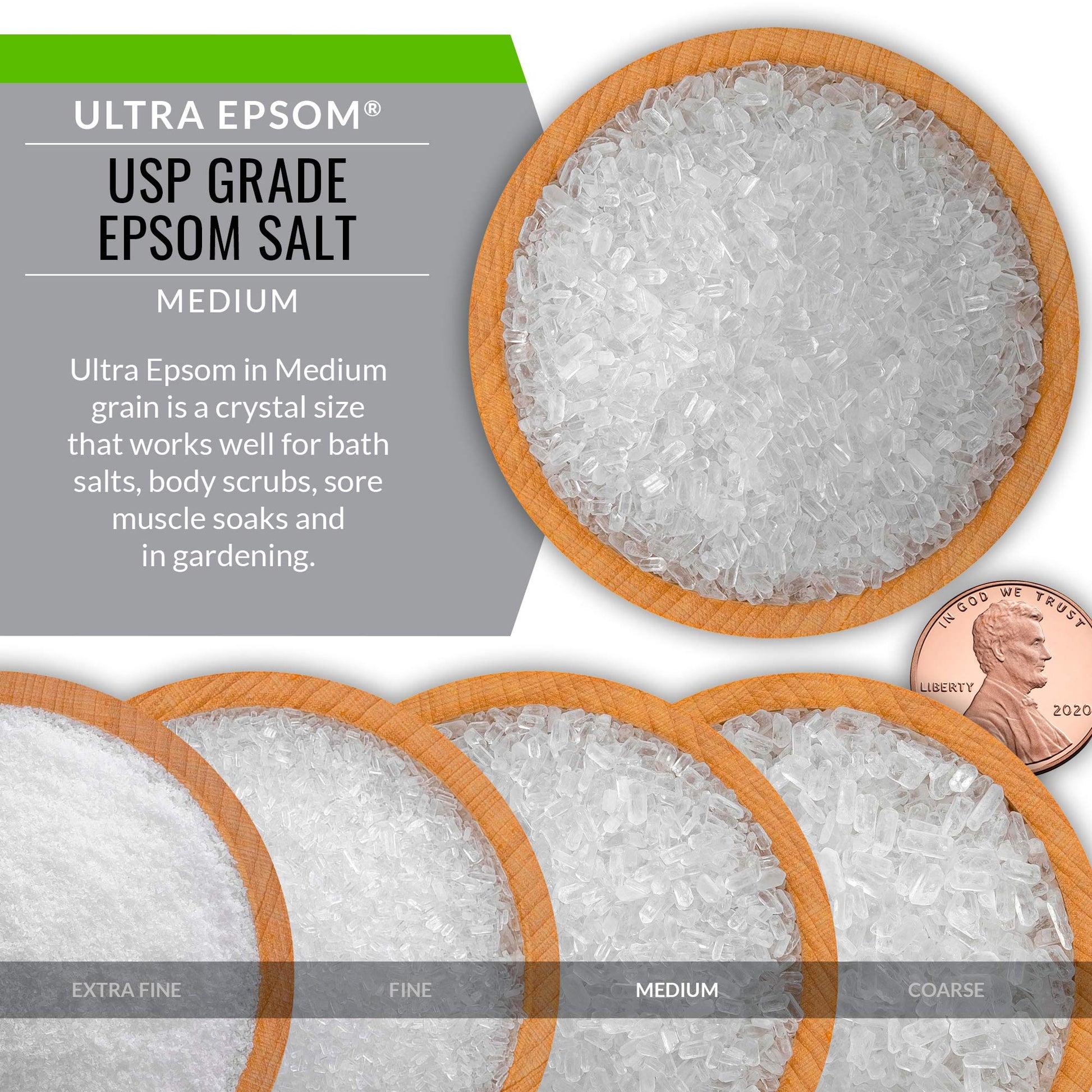 SaltWorks Ultra Epsom Bath Salt - Strabella