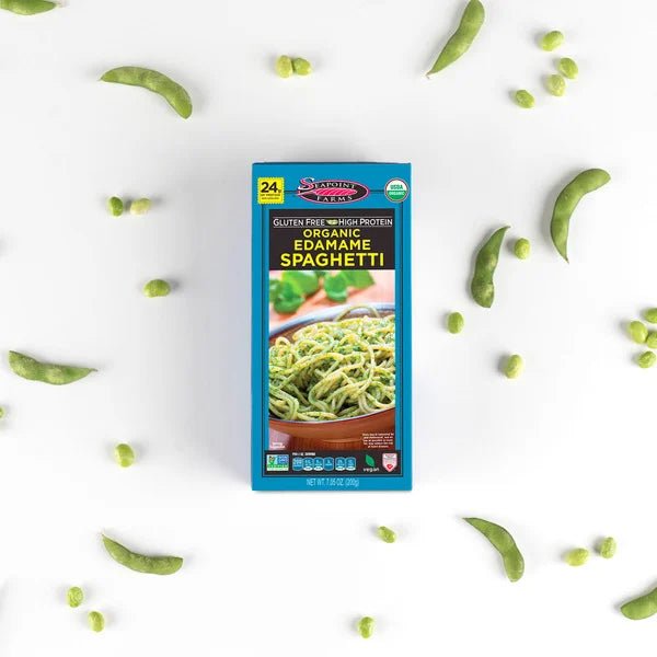 SEAPOINT FARMS Organic Edamame Spaghetti Pasta, 7.05 OZ - Strabella