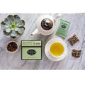 Smith Teamaker | Rose City Genmaicha No. 1912 - Sencha, Genmai, Mao Feng Green Tea & Rose Petals | Caffeinated Roasted Rice Full Leaf Green Tea Blend (15 Sachets, 1.26oz each) - Strabella