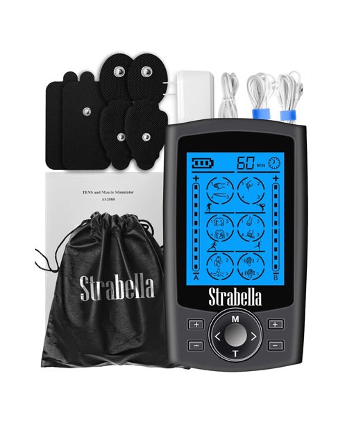 Strabella 24 Modes Tens Muscle Stimulator for Back Pain Relief - Strabella