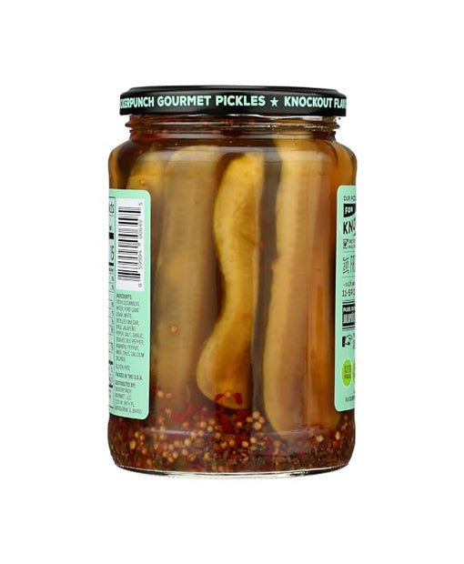 SuckerPunch Gourmet Pickle Spears and Chips 24 Ounce Jars - Strabella