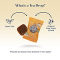 Tea Drops Brand Thai Iced Tea Mix - 5 Bagless Loose Leaf Sweetened Tea Packets with Evaporated Milk - Milk Tea Mix - Strabella