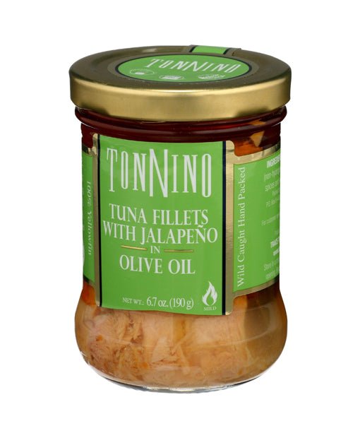 Tonnino Tuna Fillet Oil Jalapeño Fad F 6.7oz - Strabella