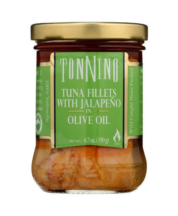 Tonnino Tuna Fillet Oil Jalapeño Fad F 6.7oz - Strabella