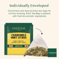 VADHAM 100% Natural Tea Bags – Brew Hot or Iced - Strabella