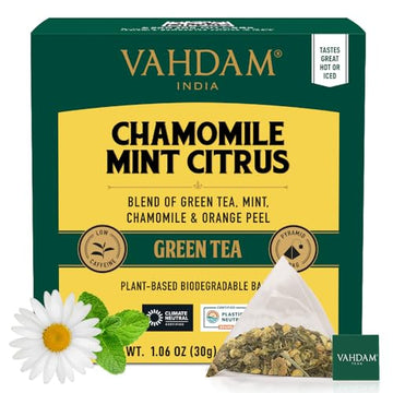 VADHAM 100% Natural Tea Bags – Brew Hot or Iced - Strabella